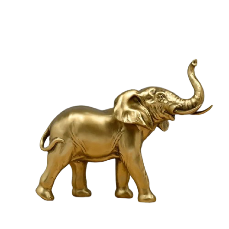 Large Elephant Resin Statue
